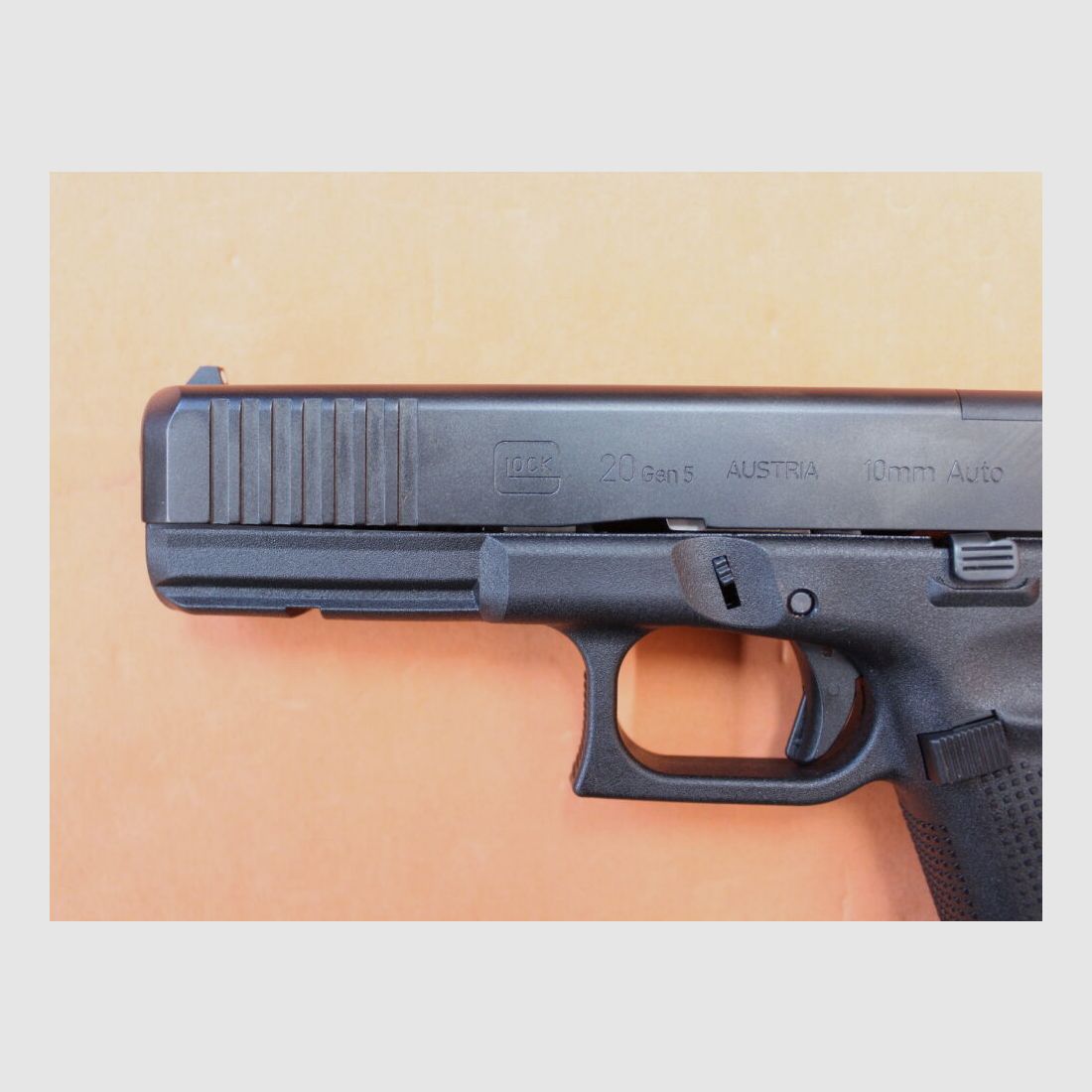 Glock Ha.Pistole 10mmAuto Glock 20 Gen5 MOS FS Lauf 117mm Modular Optic System für Red Dot Sight