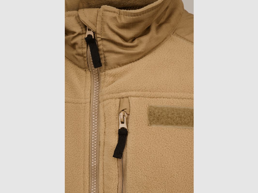 Brandit Herren Fleecejacke Ripstop