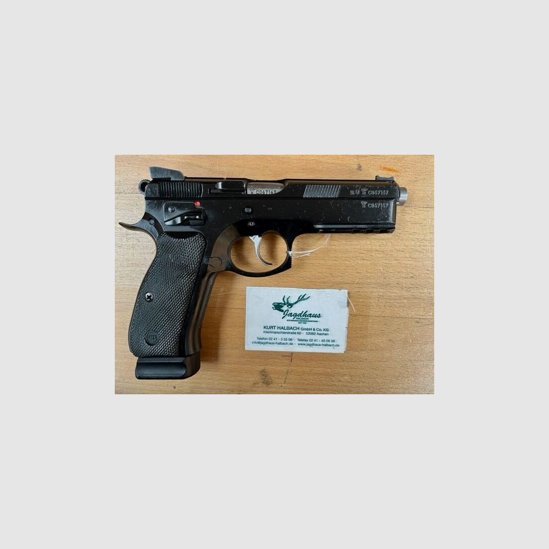 CZ Brünner Sportwaffen Pist.CZ 75 SP-01 Shadow*