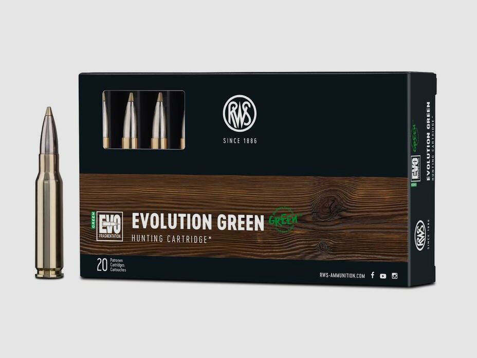 RWS .308Win. EVO green 20 Schuss 139grs