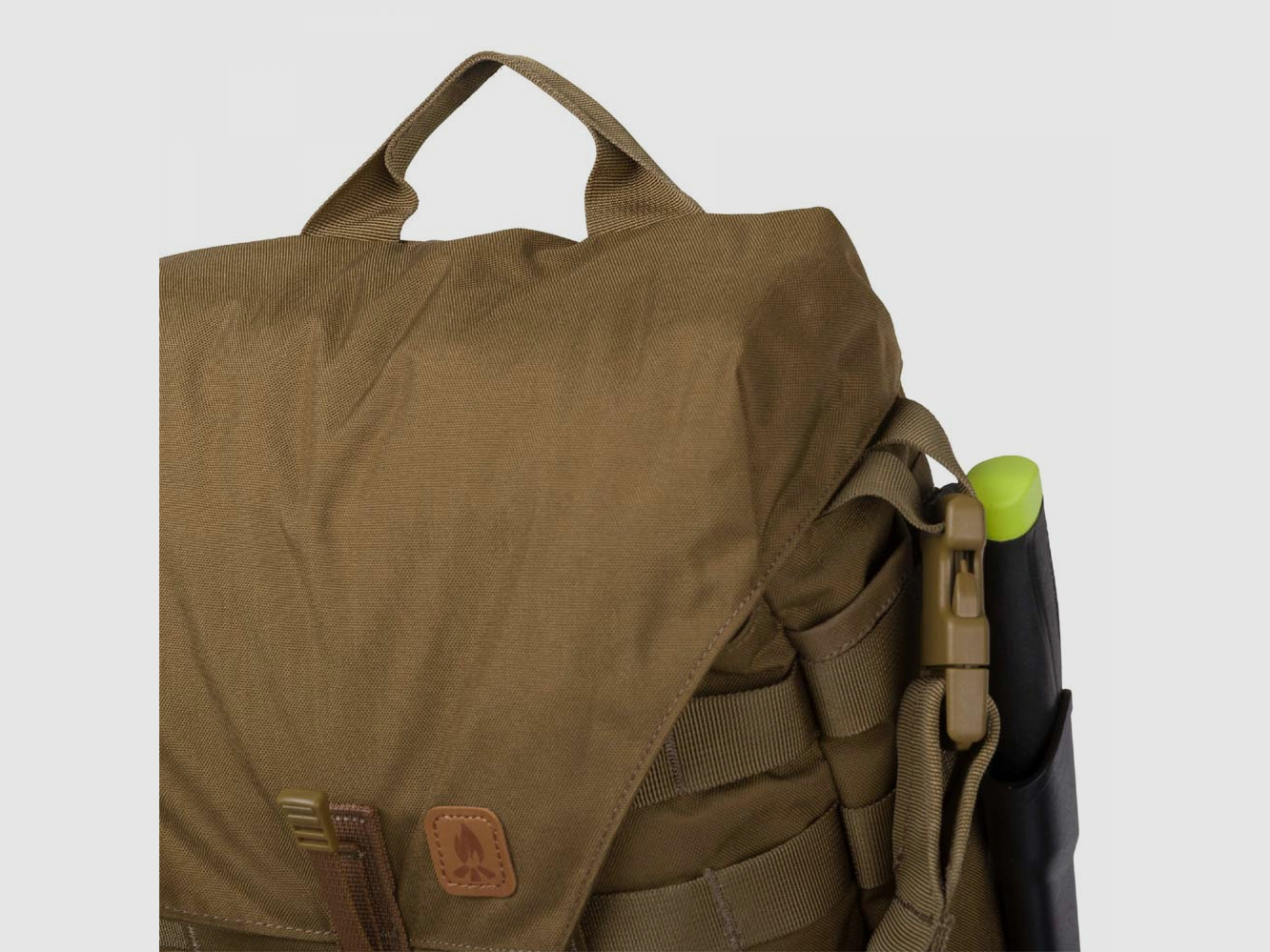 HELIKON-TEX BUSHCRAFT HAVERSACK BAG® CORDURA® OLIVE - SCHWARZ