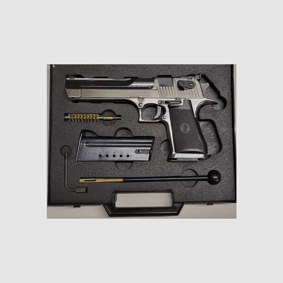 Desert Eagle .44 Magnum IMI Set, Lauf, Holster, Aimpoint