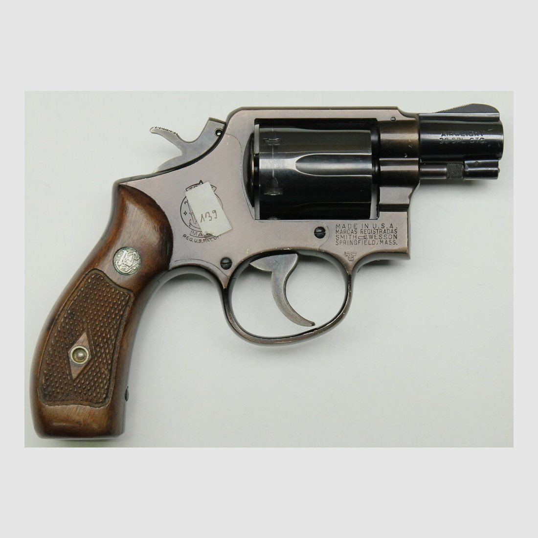 Smith & Wesson	 12 Airweight Schwedische Luftwaffe