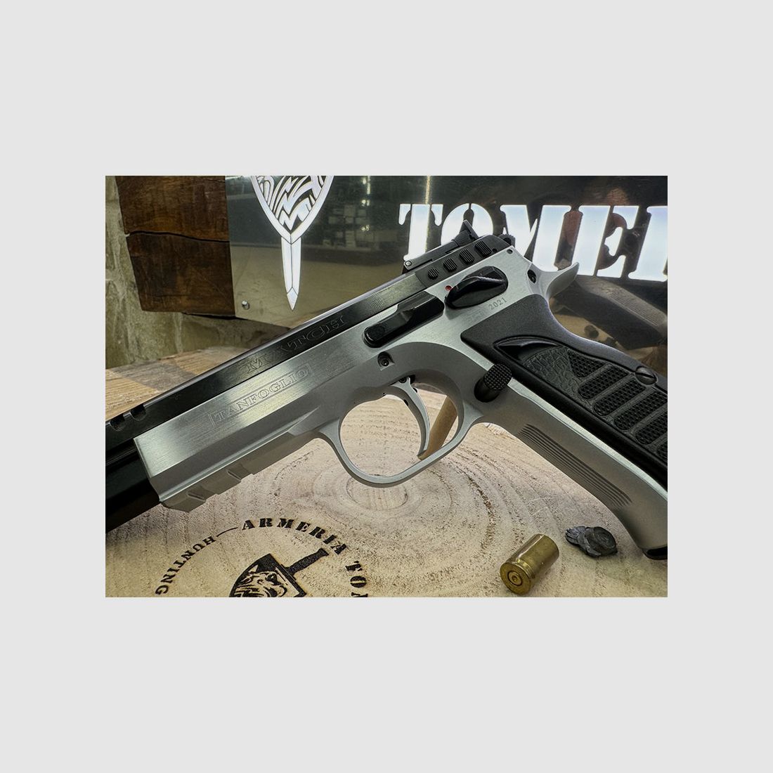 GEBRAUCHT – PISTOLE – TANFOGLIO MATCH 2021 DUOTONE Kal. 9×21, Bild 4 von 5