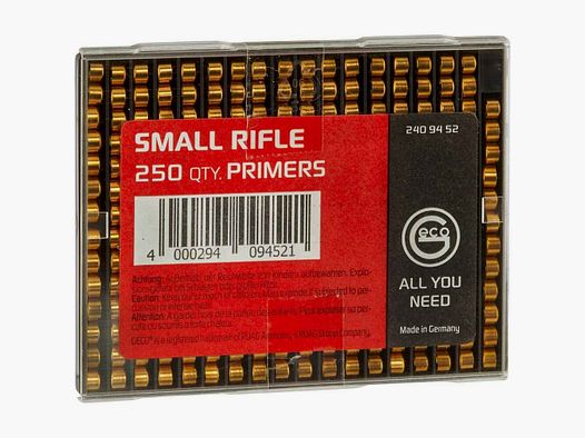 Boxer Zündhütchen Small Rifle Geco
