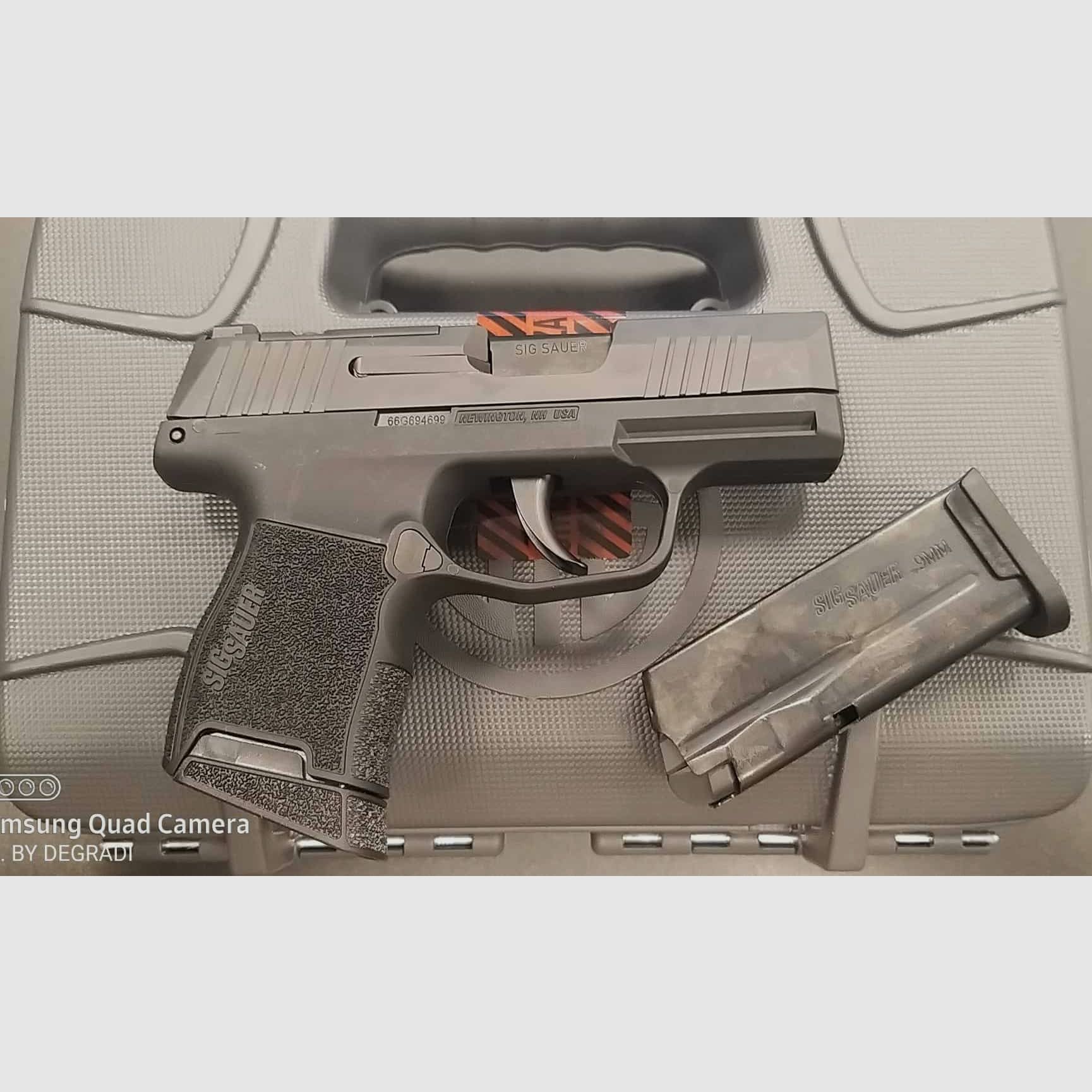 SIG SAUER P365 X-RAY Kaliber 9×19 SPECJALNE SIŁY PORZĄDKOWE, zdjęcie 3 z 4