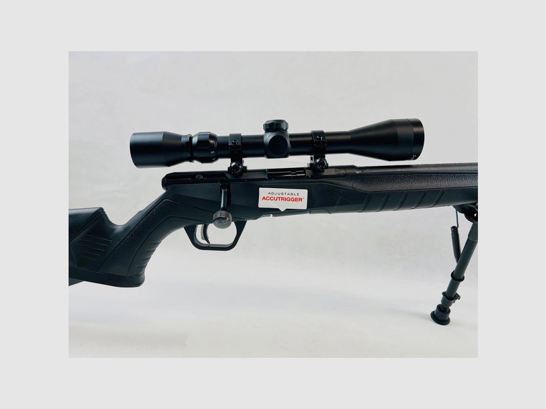 PACK BÜCHSE SAVAGE B22 F + ZIELFERNROHR + ZWEIBEIN + SCHALLDÄMPFER, Bild 2 von 6