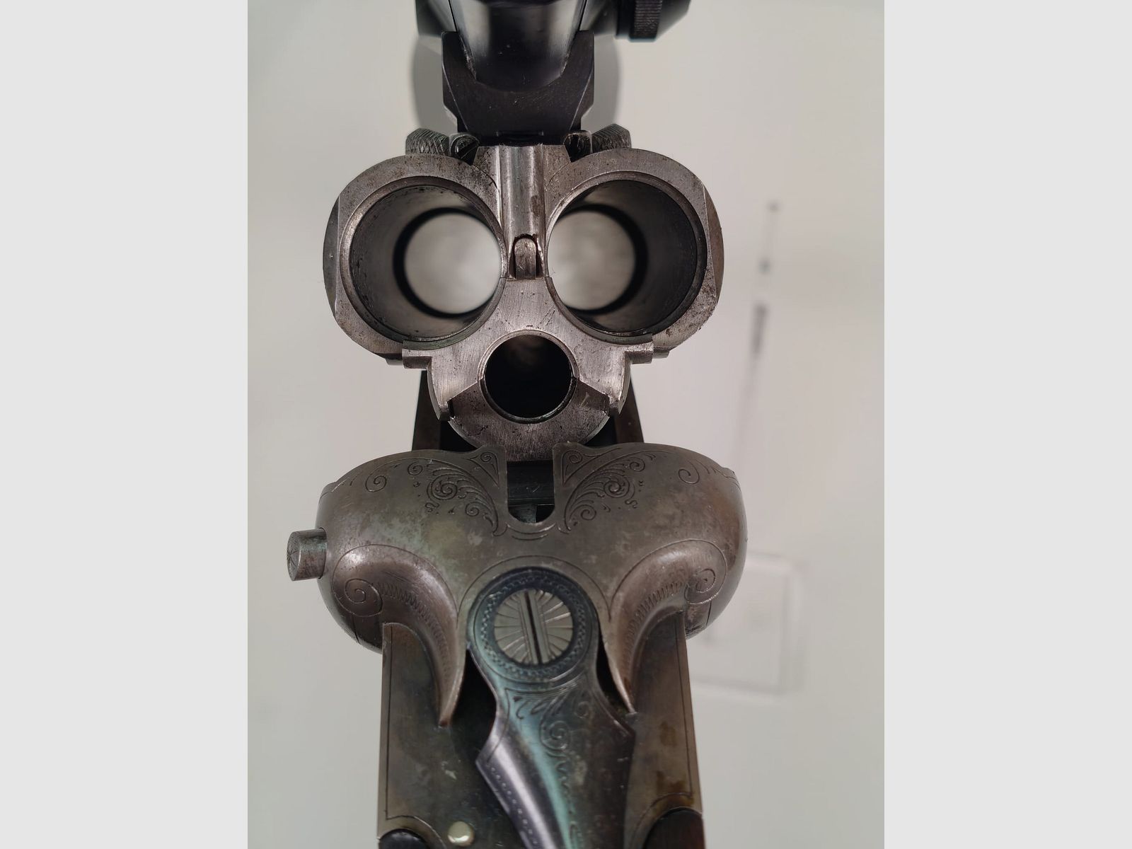 J. P. Sauer & Sohn Modell XXV A side-by-side drill 12/70 – 8x57JR with Zeiss Diavari
