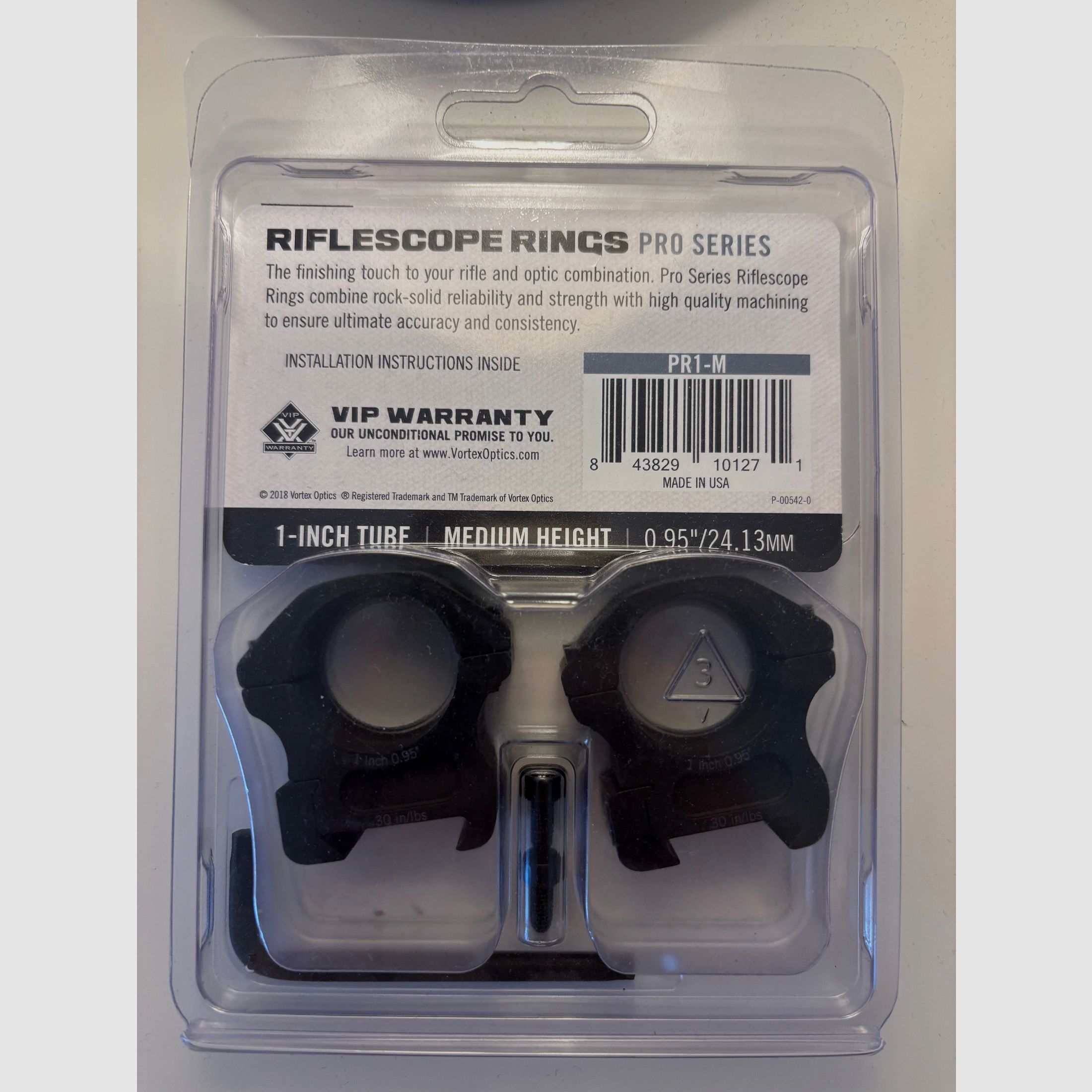 Vortex Pro Series Ringmontage 