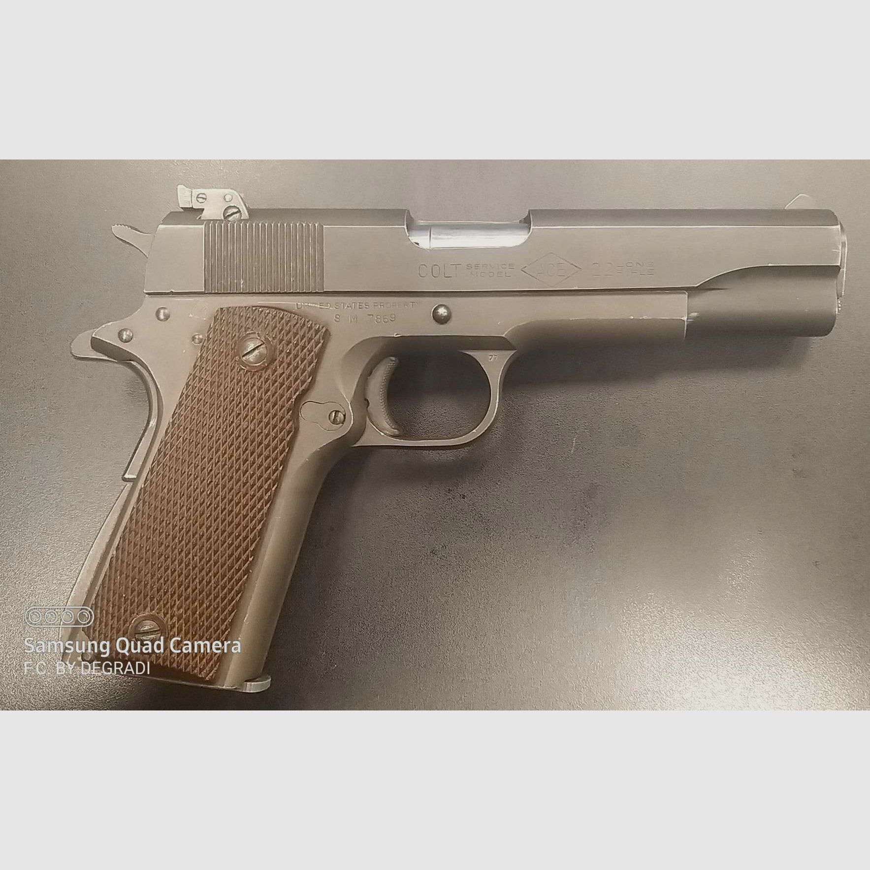 COLT ACE SERVICE 22 LR ANNO 1945, zdjęcie 7 z 9
