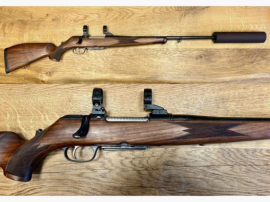 Krico Kriegescorte con silenciador rifle de repetición de seguridad