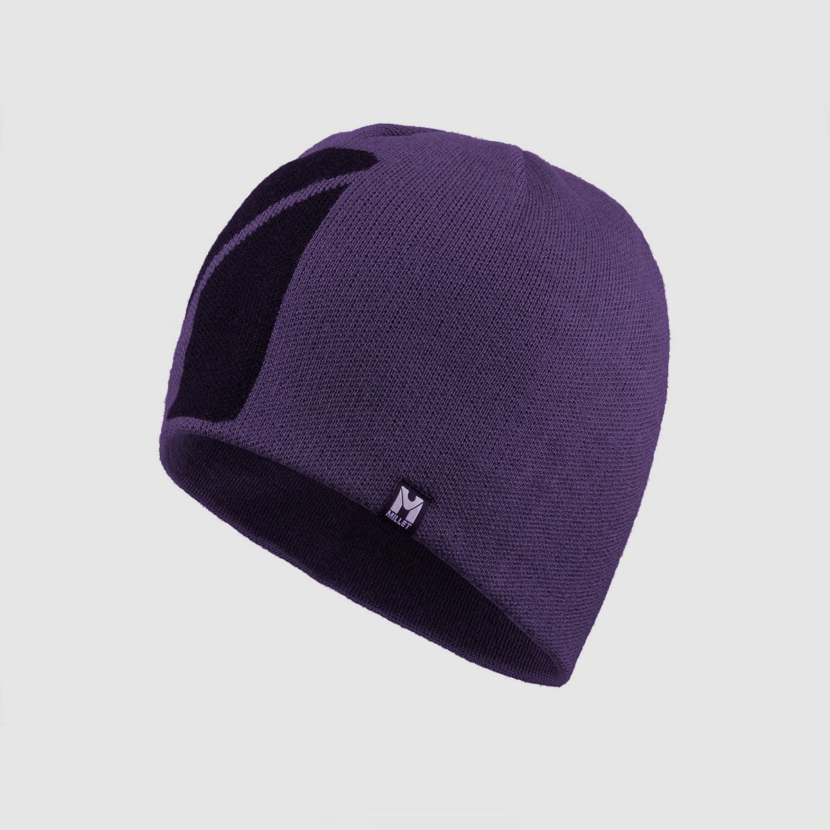 HAT – MILLET – LOGO BEANIE Purple Velvet, image 1 of 2