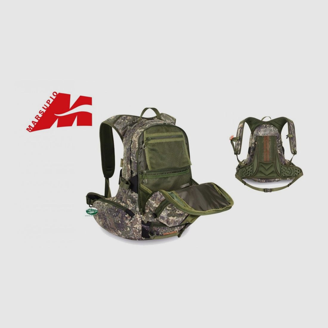 MARSUPIO Rucksack Wildleder Camouflage für Gewehr 38l, Bild 2 von 2