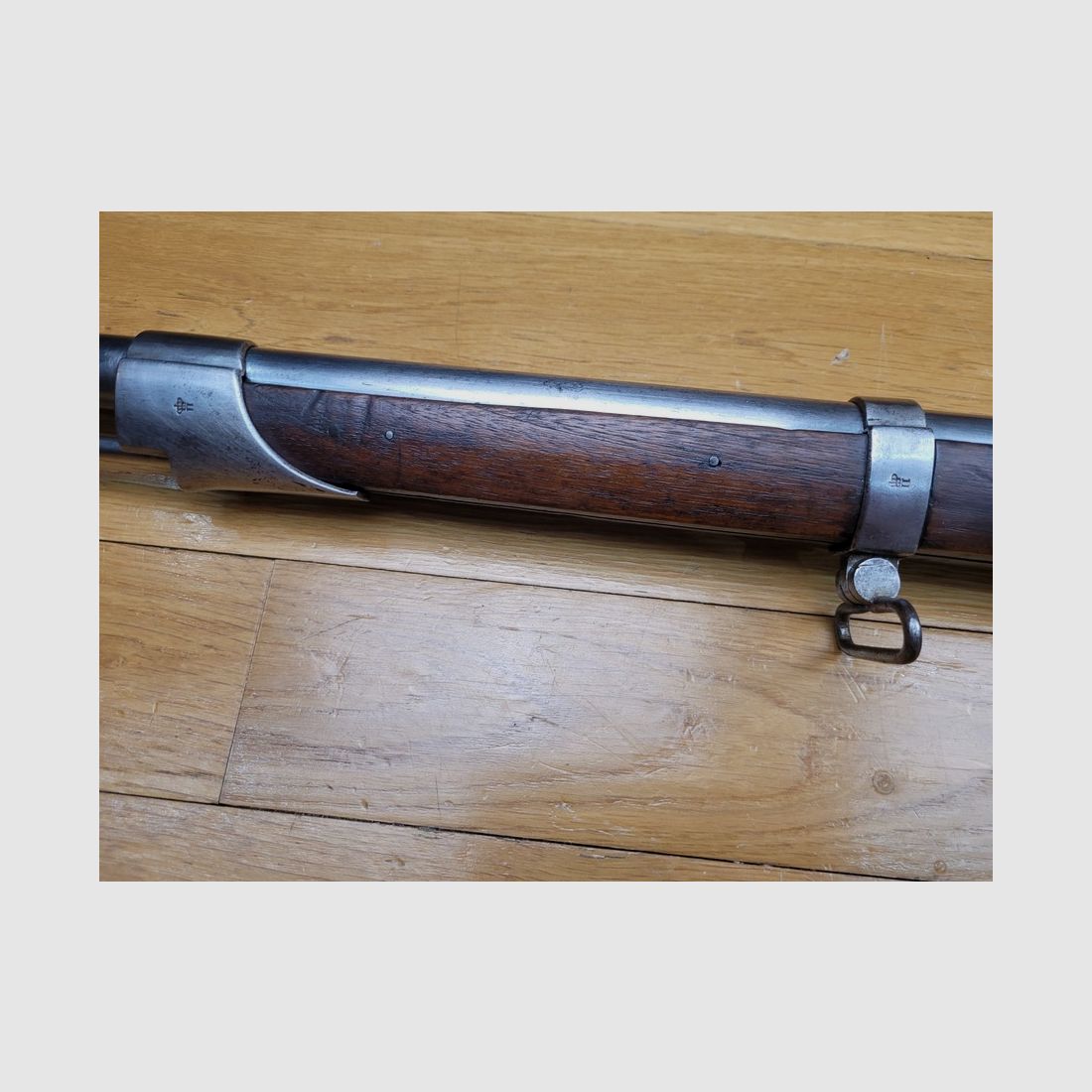 Seltenes bayerisches Gewehr Podewils Lindner 1858 / 67 – Hinterlader – Bayerische Guard – Krieg von 1870/71 – Äußere Zustand, Lauf und Mechanismus einwandfrei – TBE+, Bild 13 von 22