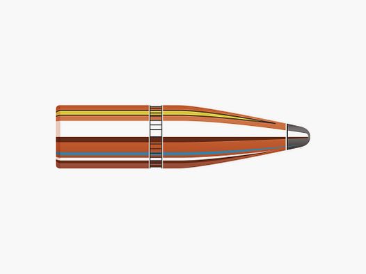 BOX MIT 100 GESCHOSSEN HORNADY 30 KAL .308 180 GRS SP
