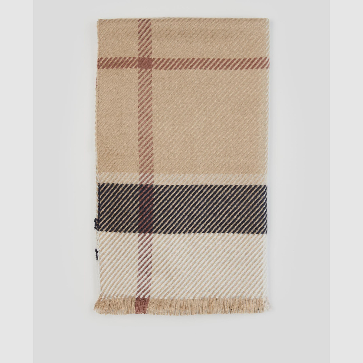 BARBOUR Blair Tartan Scarf Rosewood