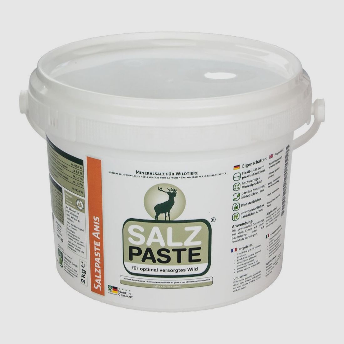 Pâte de sel anis 2 kg seau