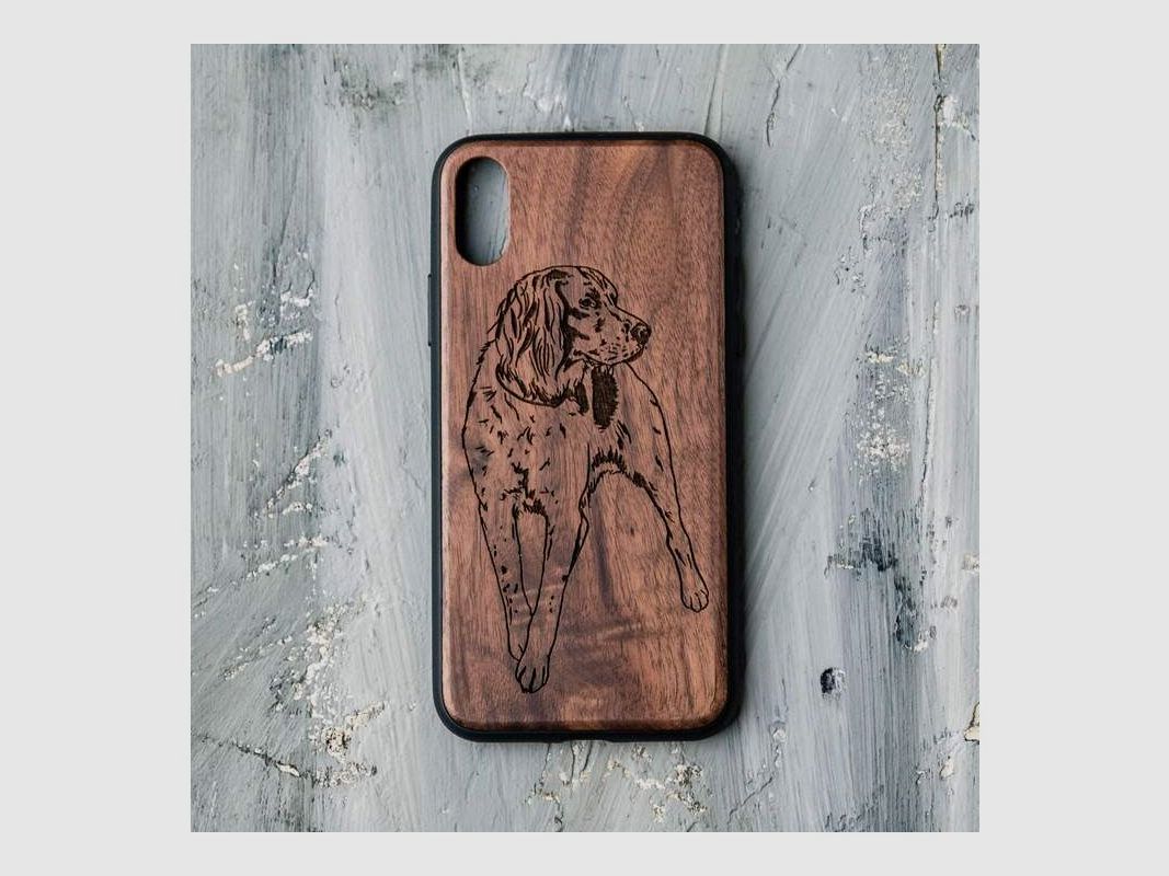 Holzwelt Cases Handyhülle D. Langhaar