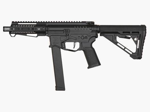 Zion Arms PW9 MOD1 Replica Korte Handguard Zwart