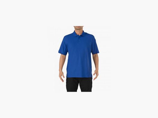 '5.11 Heren Korte Mouwen Utility Polo Zilver Tan M'