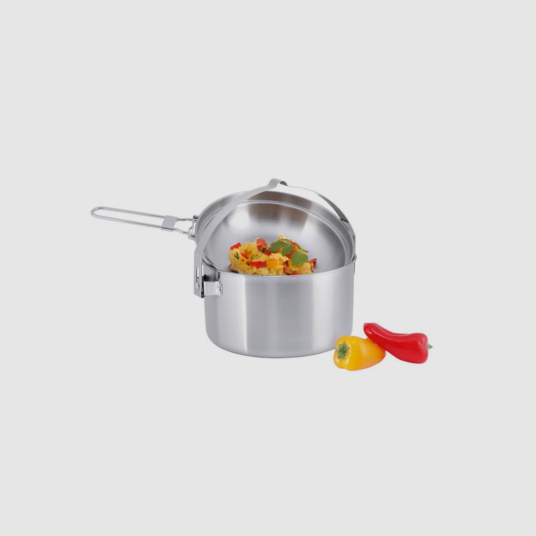 Tatonka Kettle – Casserole de Camping en Acier Inoxydable