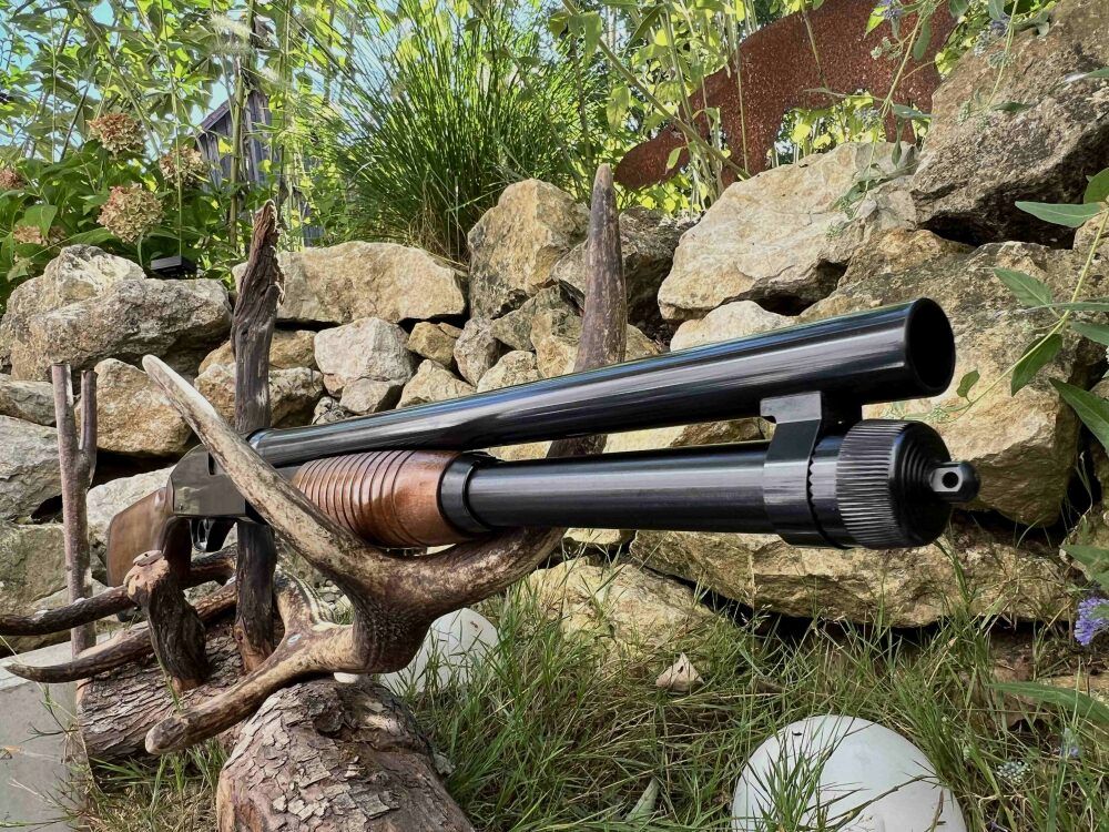 Winchester 1300 Defender Vorderschaftrepetierflinte 12/76