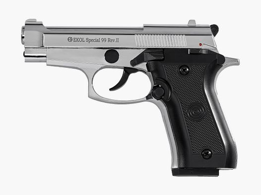 EKOL Special 99 Chrome 9mm P.A.K. - Gas Signal
