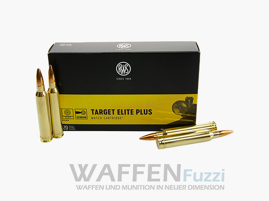 Target Elite Plus Match Kaliber .338 Lapua Mag. 250gr. 20 Schuss
