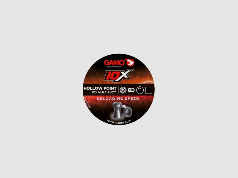 Diabolos Gamo 10X Hollow Point – Kaliber 5,5 mm (250 Stk.), Bild 1 von 2
