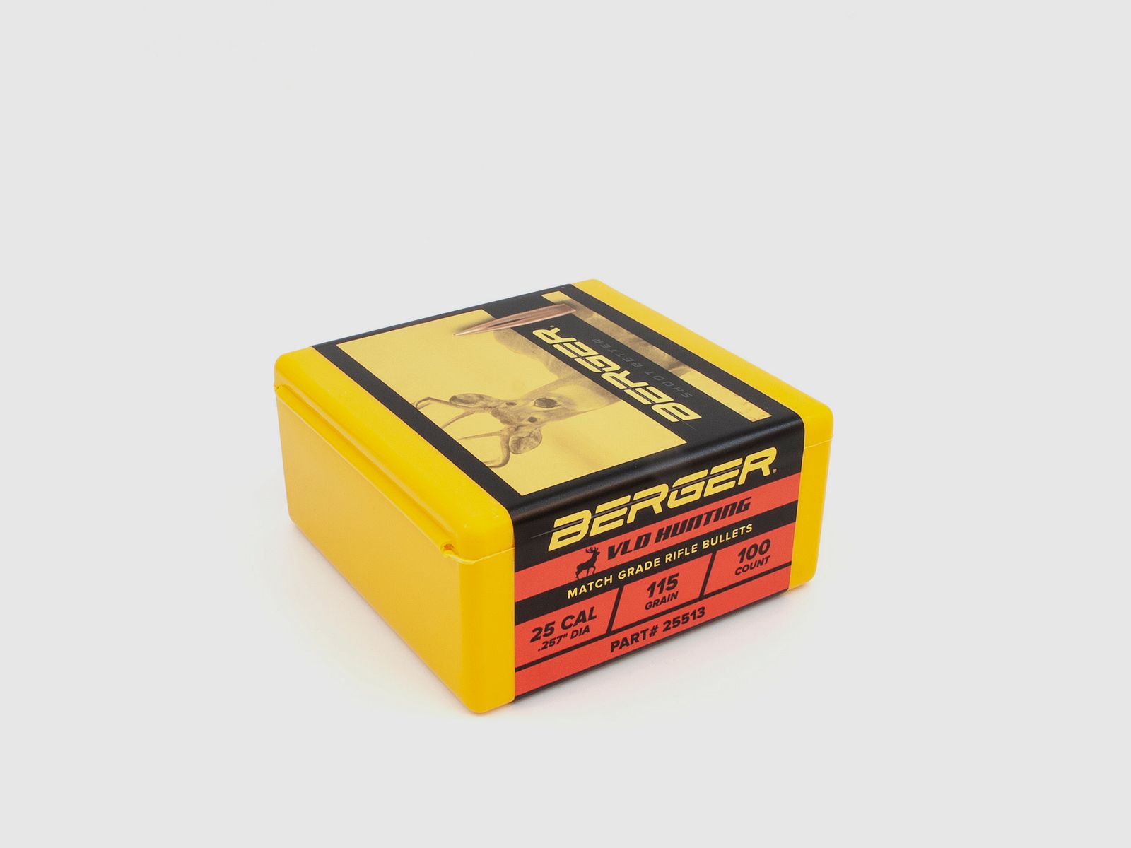 Berger Geschoss .25 VLD Hunting 115GR 100 Stück