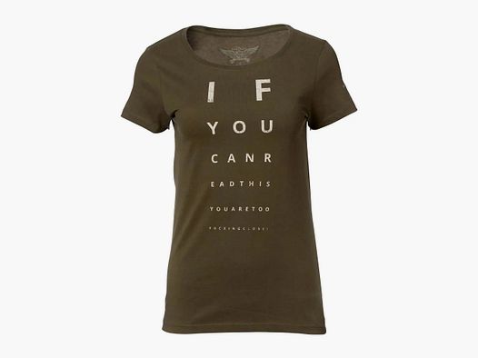 720gear T-Shirt If you can read this army women