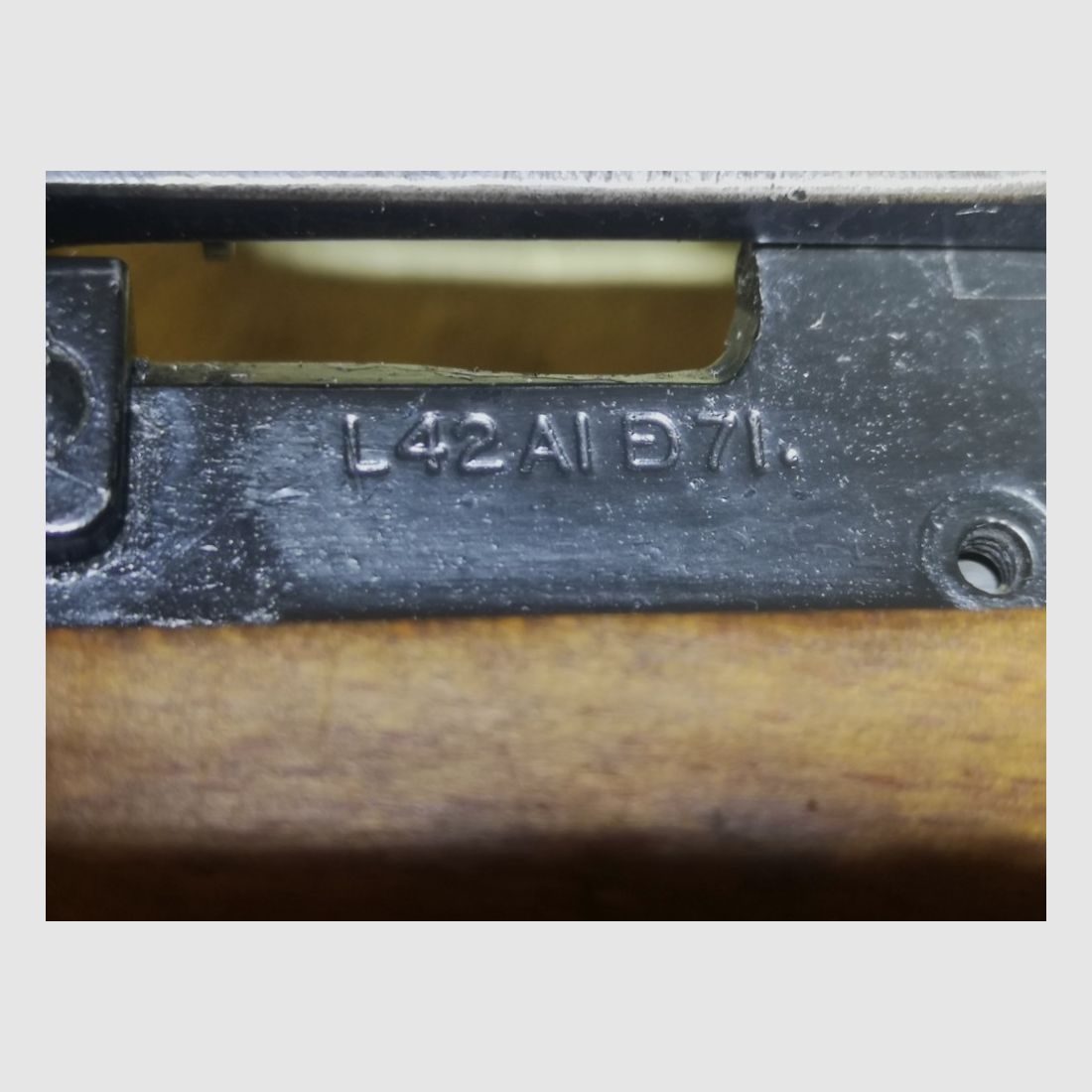 Lee-Enfield  L42 A1 Sniper Rifle .308Win mit original ZF No.32 Mk. 3