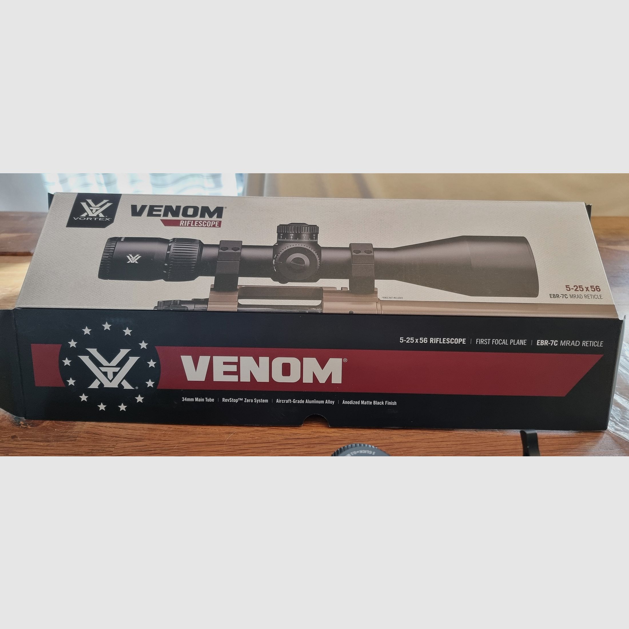 Vortex Venom 5-25x56 FFP EBR-7C MRAD