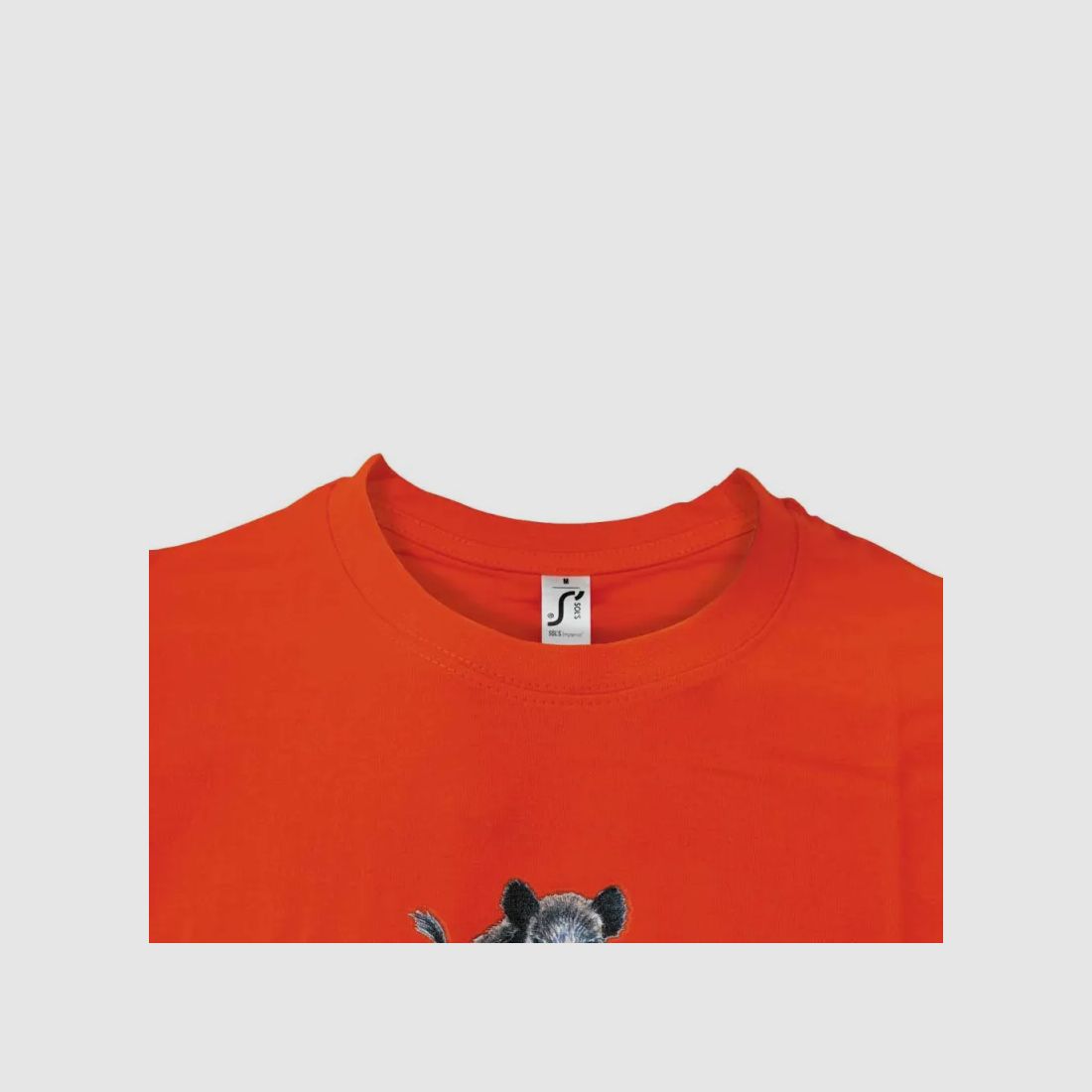 T-Shirt orange Wildschweine Bartavel®, Bild 11 von 15