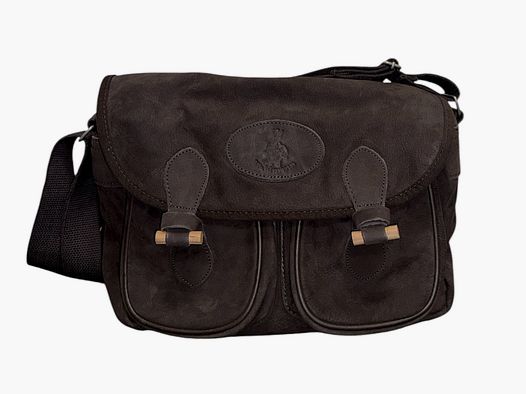 Waidmann Leder Schouder Jacht tas - Bruin