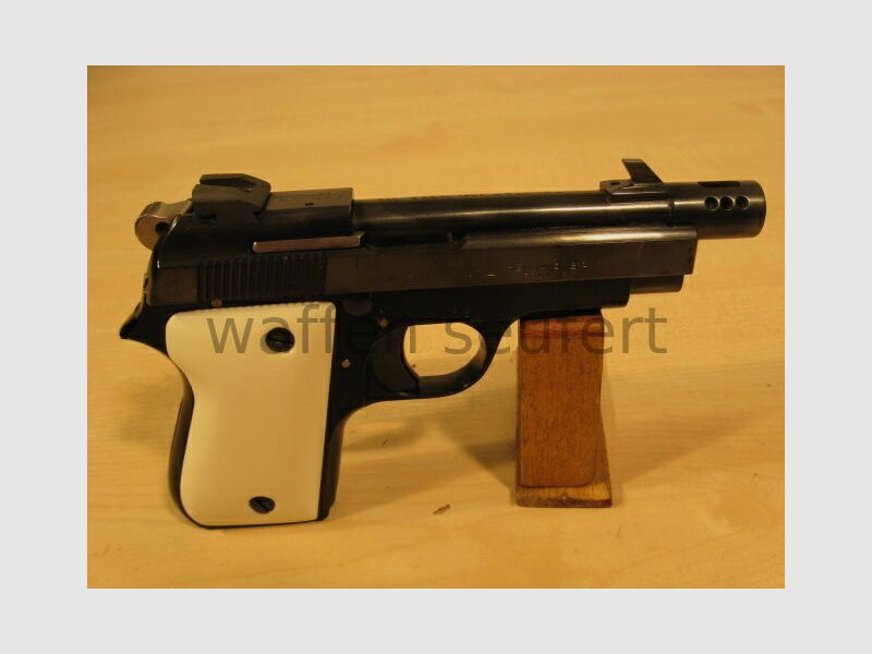 Unique L pistol elegantly refined