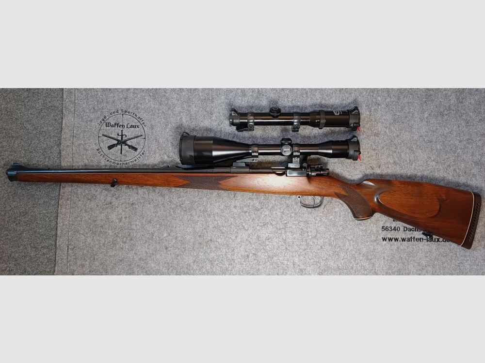 CZ BRNO Frankonia 98er Stutzen mit zwei ZF + Rückstecher Abzug