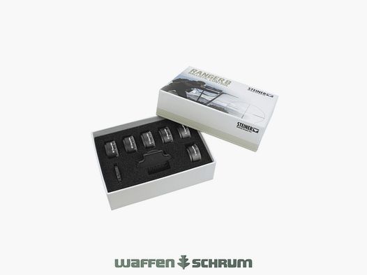 Steiner Ballistic Control Set  für Ranger 8 Kappen + Schraubendreher Ranger 8 ohne BT