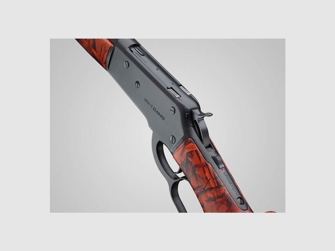 BÜCHSE – PEDERSOLI 86/71 LEVER ACTION BOARBUSTER HV-1 CAMO 19″ Kal. 45/70, Bild 5 von 9