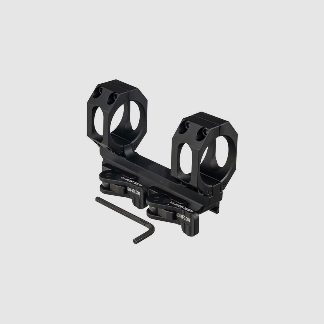 AMERICAN DEFENSE MANUFACTURING 30MM 30 MOA SCOPE MOUNT, BLACK