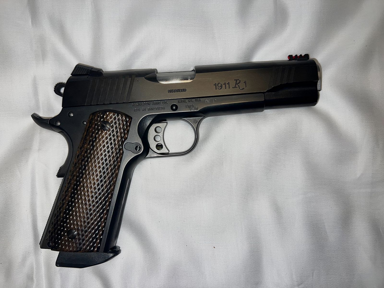 Remington 1911 R1 Enhanced .45 Auto – Pistole Kat. B, Koffer + Magazine – Erbwaffe Vorarlberg, Bild 1 von 7