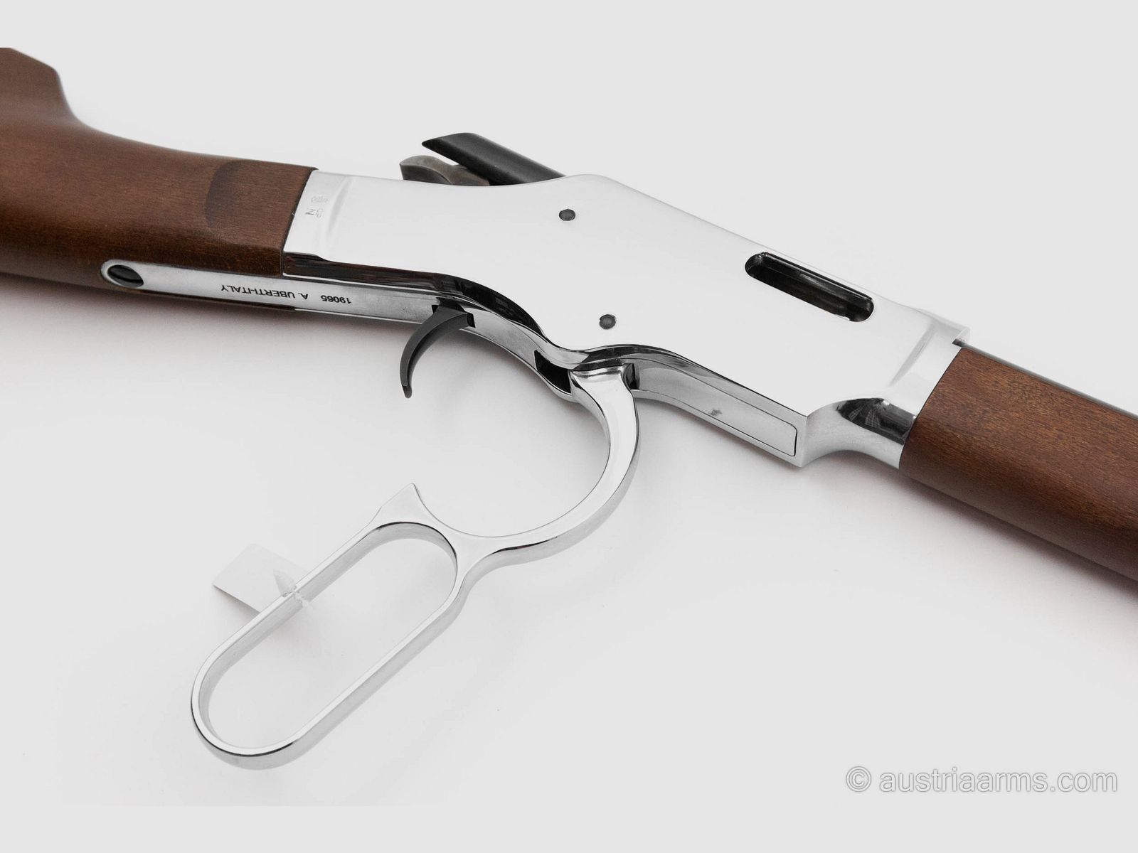 Uberti Scout 1887 Silver Boy Carbine, Neuwaffe, .22 LR, Bild 3 von 5