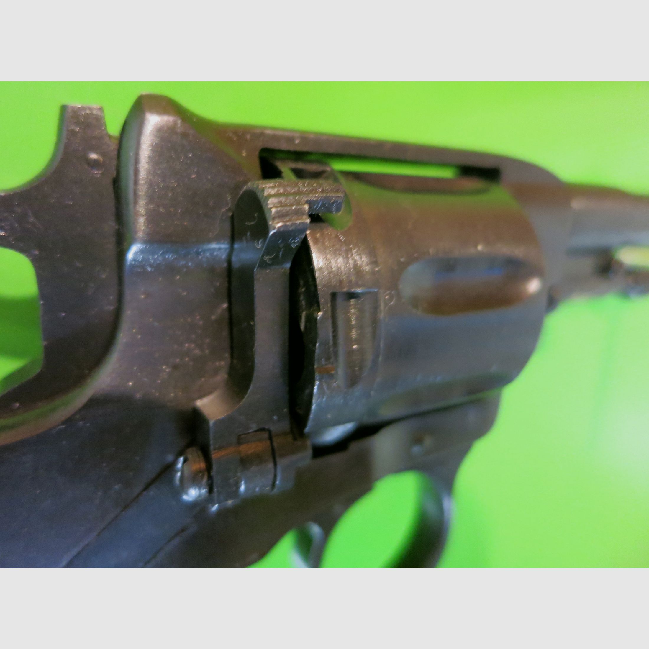 NAGANT-REVOLVER, 1938, gasdicht, 4mmM20, DA/SA Offiziere, perfekt Überarbeitet   #37-