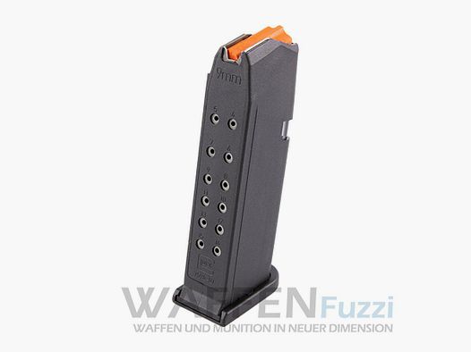 Ersatzmagazin Glock 19 Gen 5 Kaliber 9mm Luger 15 Schuss