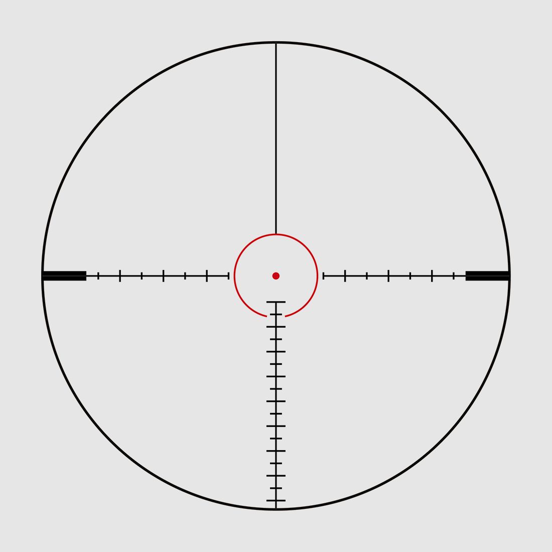 GPO Zielfernrohr Tac 1-8x24i HSi