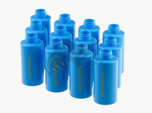 Thunder-B Airsoft Soundflash Grenade Shell 12er Pack - Training Shells in Blau
