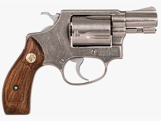 Smith & Wesson 60 , Holzgriffschalen, .38Special