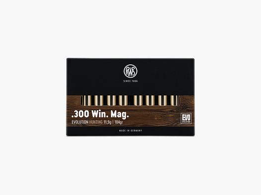 RWS 300wsm EVO 184 Gr