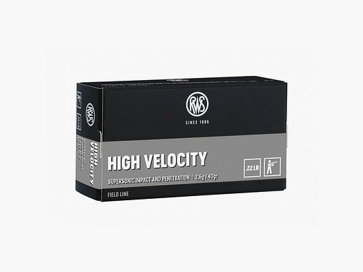 Munición RWS 22 LR High Velocity 40grns