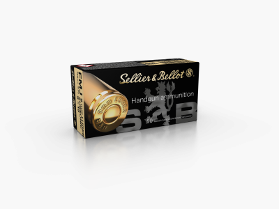 Sellier & Bellot Pistolenmunition 9 x 19 9,7g Full Metal Jacket Subsonic